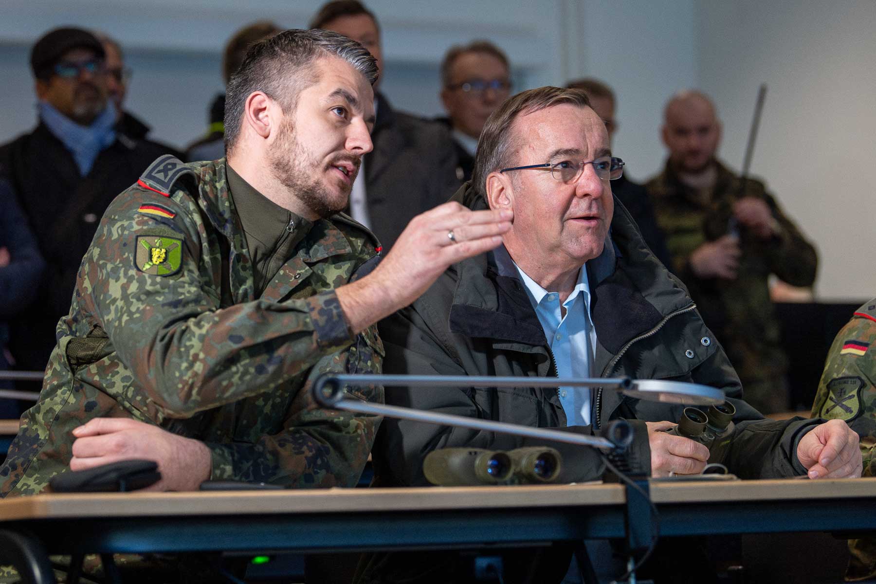Truppenbesuch des Verteidigungsministers, Boris Pistorius